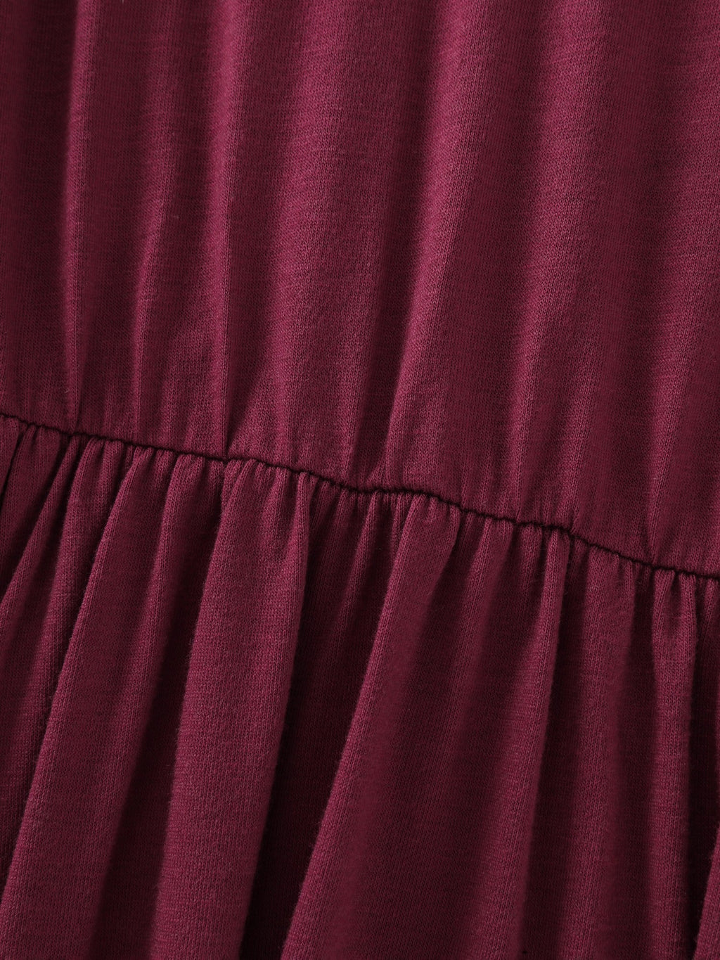Supersoft Square Neck Side Drawstring Midi Dress