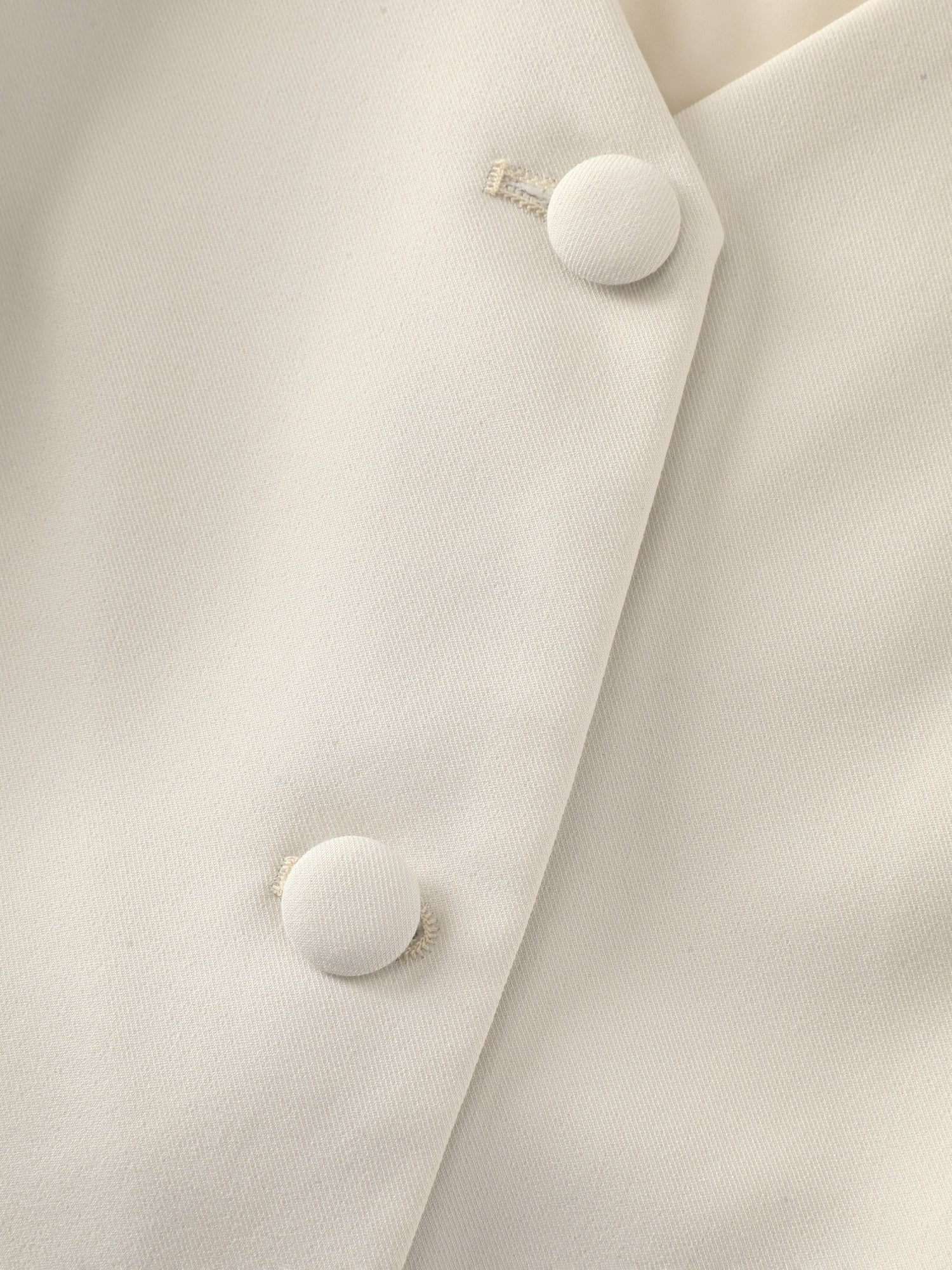 V Neck Plain Back Adjustable Belt Vest
